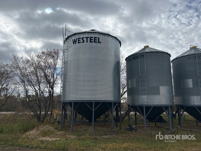 Westeel 1805 +/- 5000 bu 5 Ring Hopper صومعة الحبوب