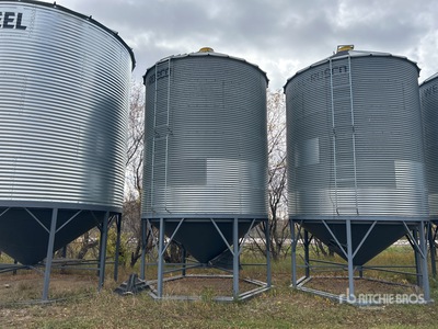Westeel-Rosco +/- 2300 bu 6 Ring Hopper Cassone per grano