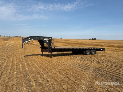 2013 Delta Manufacturing Inc T/A Gooseneck Equipment Trailer