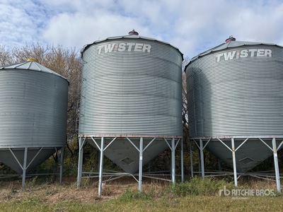 Twister +/- 4000 bu 5 Ring Hopper Cassone per grano