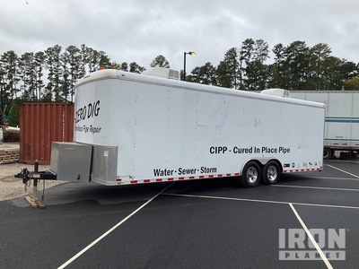 Lot of (2) 2017 Express Perma-Liner CIPP Lining 26 ft T/A Trailer