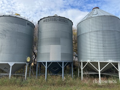 Westeel-Rosco +/- 2300 bu 6 Ring Hopper Cassone per grano