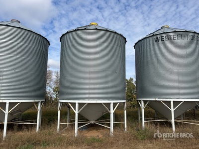Westeel-Rosco +/- 2000 bu 5 Ring Hopper Cassone per grano
