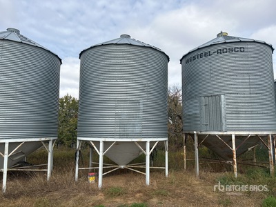 Westeel-Rosco +/- 2000 bu 5 Ring Hopper Cassone per grano