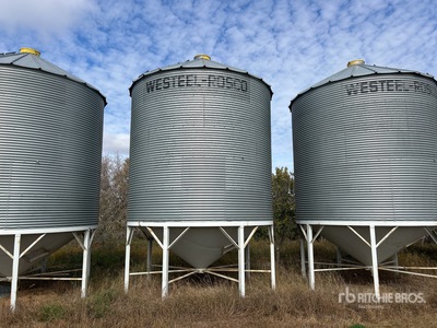 Westeel-Rosco +/- 2000 bu 5 Ring Hopper Cassone per grano