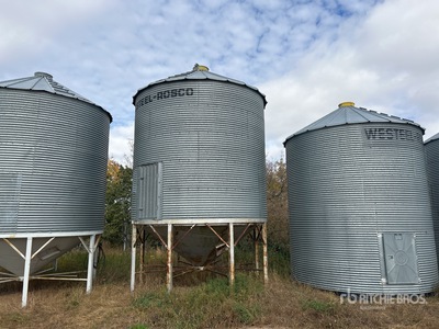 Westeel-Rosco +/- 2000 bu 5 Ring Hopper Cassone per grano
