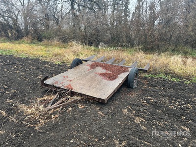 11 ft S/A Bale Stacker Trailer Attrezzatura per rotopresse e fienagione