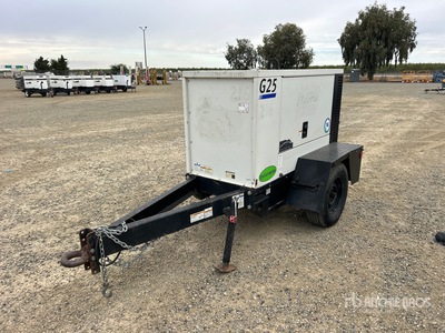 2015 Volvo G25WMI-2AT4 20 kW Mobile Generator Set
