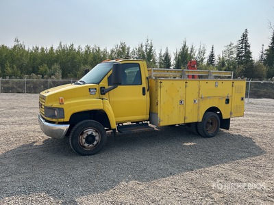 2007 GMC Topkick C5500 4x2 Boom Truck