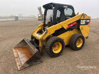 2017 Cat 246D Two-Speed Skid Steer Loader