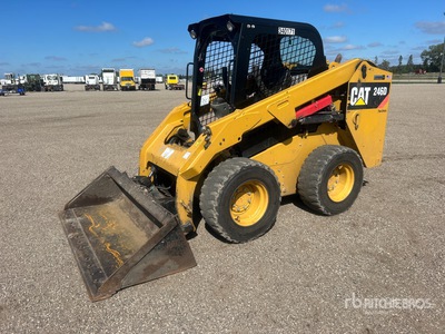 2017 Cat 246D Two-Speed Skid Steer Loader
