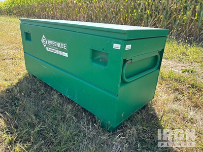 Greenlee 2460 Non caster wheel, 25"Hx60"Wx24"D Caja de lugar de trabajo