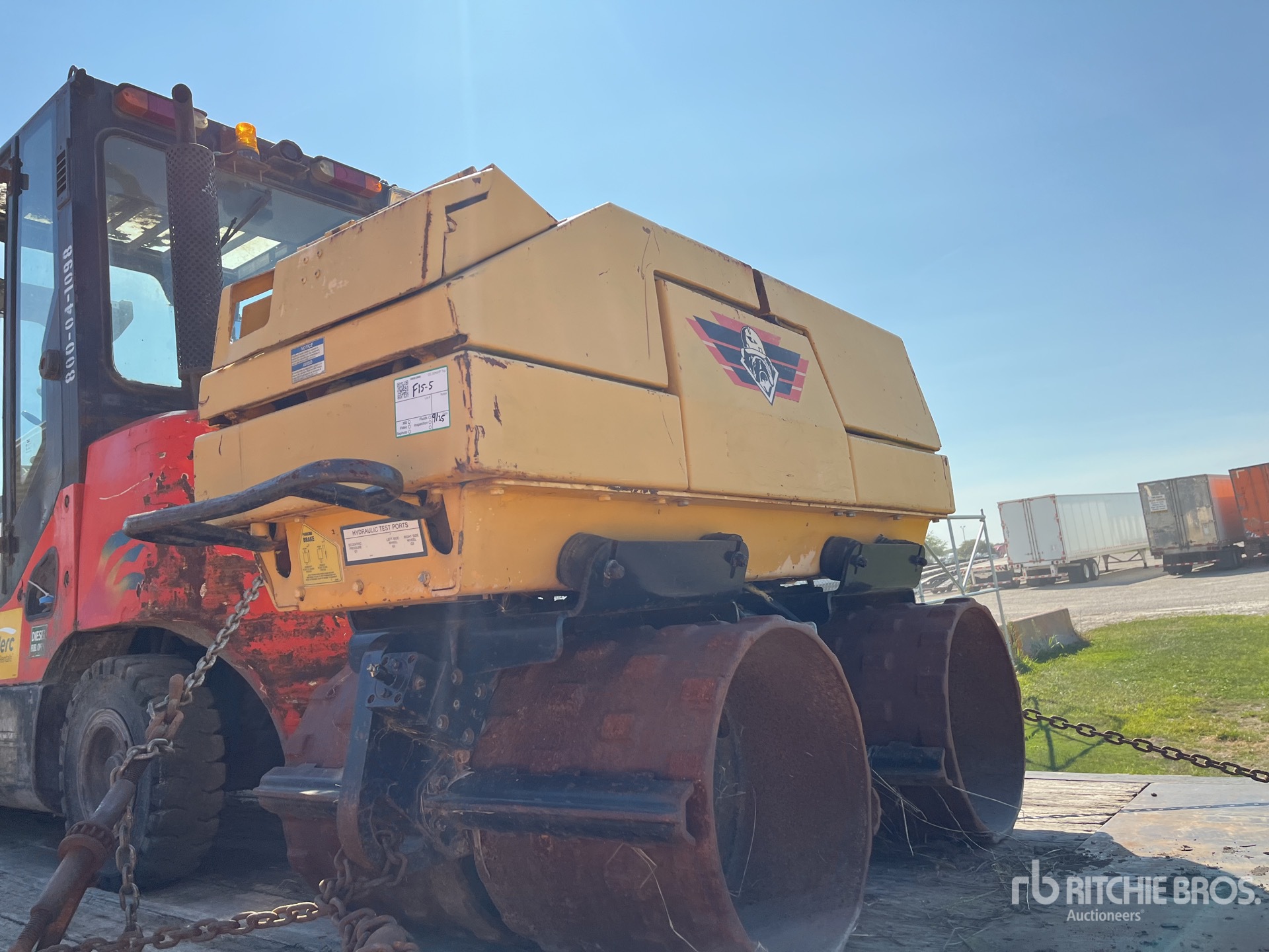 Stone Bulldog Trench Compactor