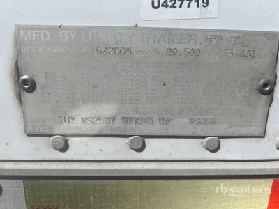2007 Utility 53 ft Remolque refrigerado