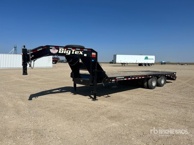 2015 Big Tex 25 ft T/A Gooseneck Plant Trailer
