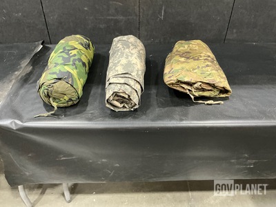 (13) ICS Improved Shelters, (18) Combat Shelter & Assorted Items