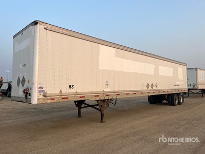 2011 Utility 53 ft x 102 in T/A Van Trailer