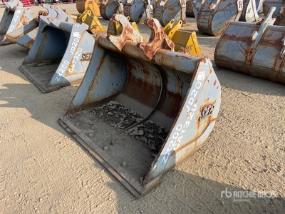 SEC 60 in Q/C Cleanup Excavator Bucket - Fits JD200/ZX200/Cat 320