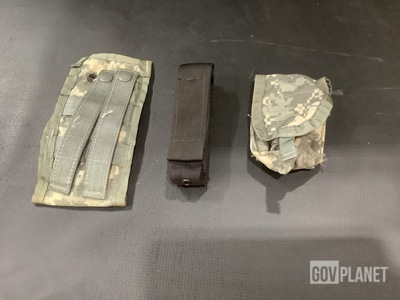 (411) Ammunition Bags, (39) Bandoleers, (134) Grenade Pouches & Assorted Items