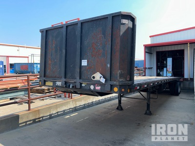 1999 Lufkin FL-11 45 ft T/A Flatbed Trailer