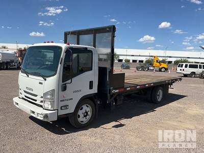 2020 Isuzu NPR HD 4x2 Flatbed Truck