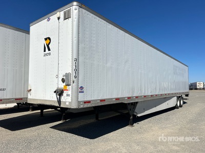 2017 Utility 4000D-X 53 ft x 102 in T/A Van Trailer
