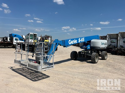 2018 Genie S-65 4WD Diesel Telescopic Boom Lift