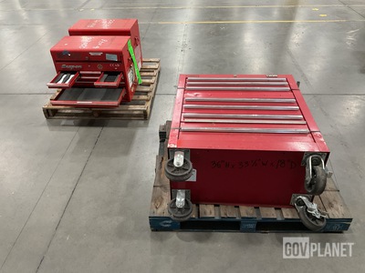 (1) Lyon Tool Box & ( 2) Snap-On Top Chests