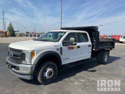 2017 Ford F-550 XL 4x4 Crew Cab Camión plataforma volquete