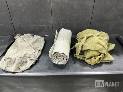 (6) Net Protectors, (6) SI Sleeping Mats, (12) Sacks & Assorted Items
