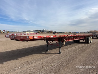 2008 Transcraft TL-2000 F2 45 ft T/A Pritsche Anhänger