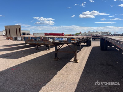 1991 Utility 45 ft T/A Flatbed Trailer