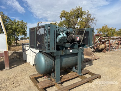 Saylor-Beall X-93024 Skid-Mounted 240 gal Air Compressor