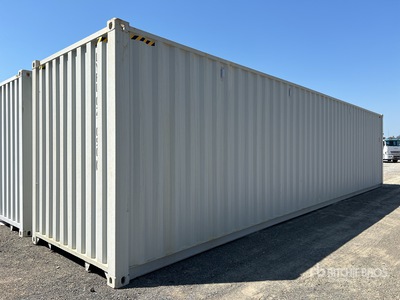 2025 40 ft High Cube Multi-Door Storage Container