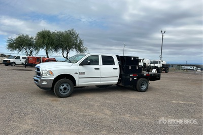 2018 Ram 3500 4x4 Crew Cab Camión Caja Abierta