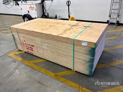 Quantity of (40) 3/4 in x 4 ft x 8 ft CSP/DFP No Stamp Plywood (Unused)