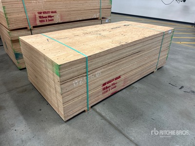 Quantity of (60) 1/2 in x 4 ft x 8 ft CSP/DFP No Stamp Plywood (Unused)