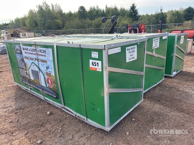 2024 Suihe 408023DP 80 ft x 40 ft x 23 ft Double Truss Bâtiment de stockage (Unused)