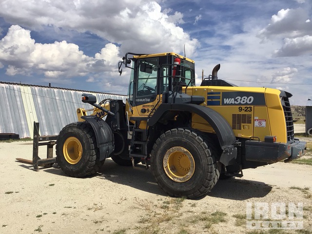 CARGADOR FRONTAL 2016 KOMATSU WA3808