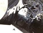 Engine with A/C Compressor