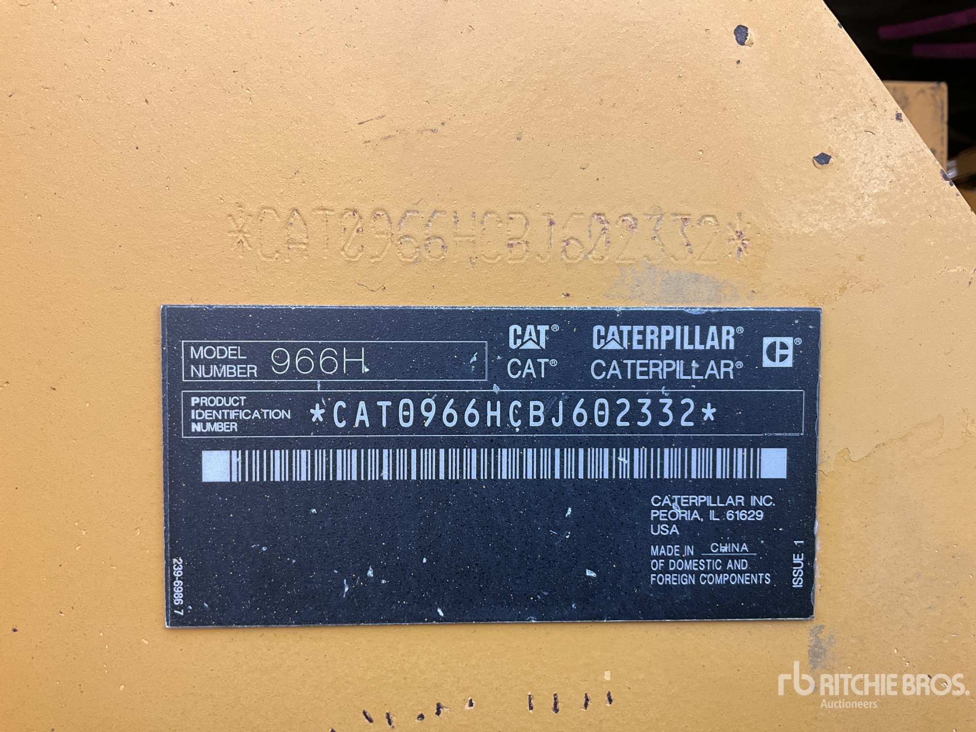 2017 Cat 966 H ホイールローダー