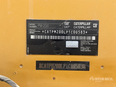 2014 Cat PM-200 Tracked Kaltfräse
