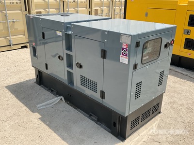 2025 Crown Power CR88 80 kVA Skid-Mounted Generator Set (Unused)
