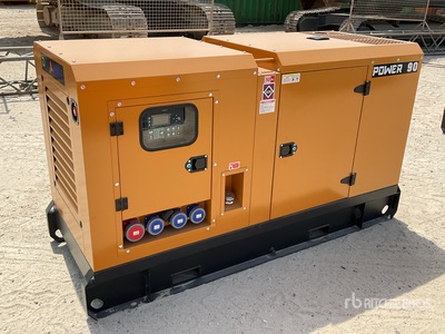 2025 90 kVA Skid-Mounted Generator Set (Unused)