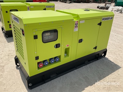 2025 Elektra EL80 80 kVA Skid-Mounted Generator Set (Unused)