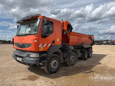 2008 Renault Kerax 410 DXi 8x4 Camion Benne Tipper Truck (Inoperable)