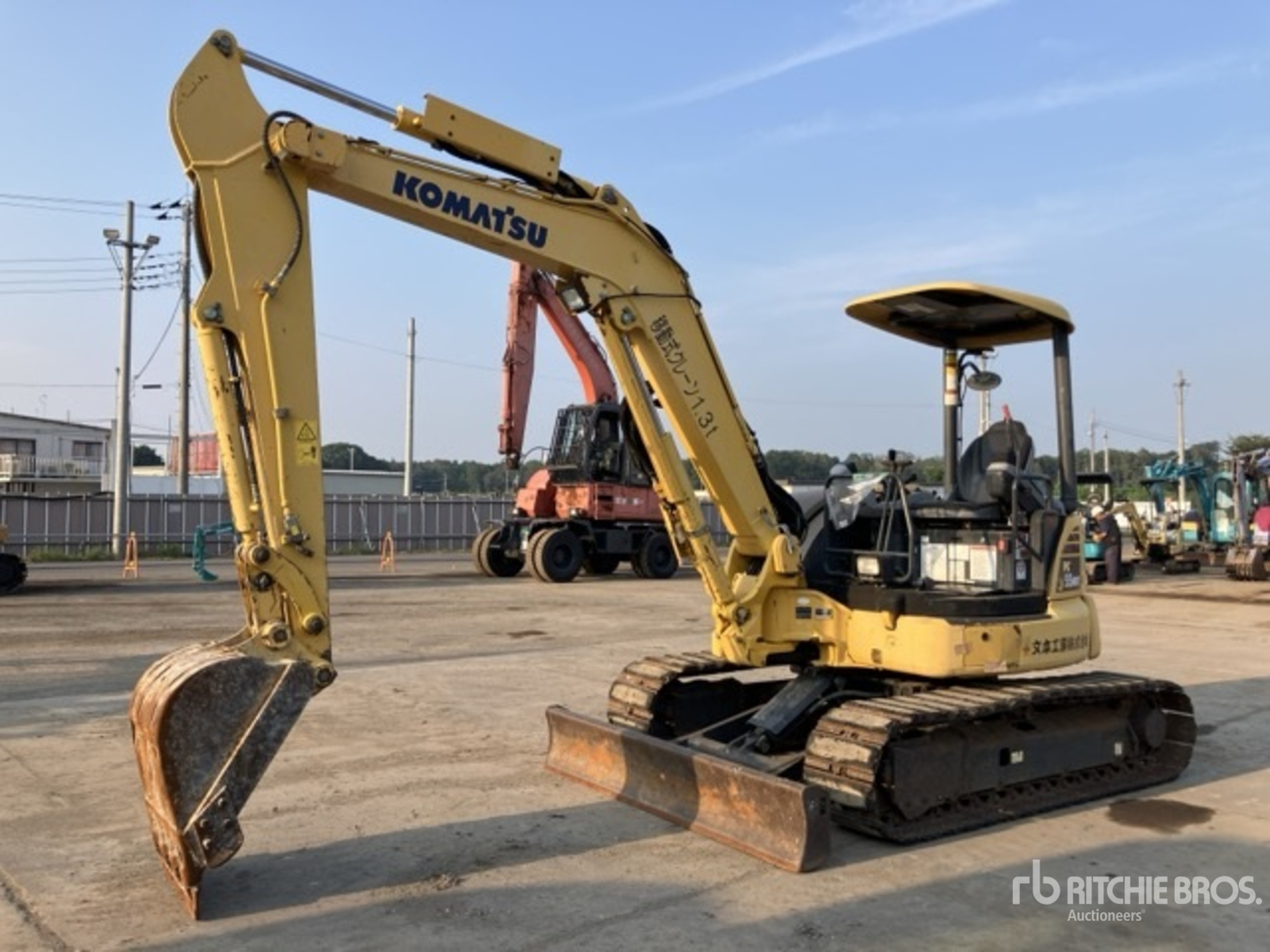 2017 Komatsu PC55MR-5 Minikoparka