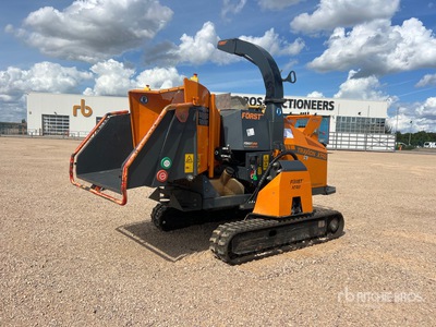 2017 Forst XR8 Tracked Broyeur Wood Chipper