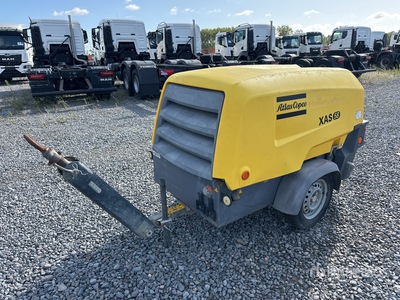 2017 Atlas Copco XAS58 Mobile Air Compressor