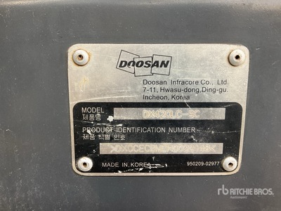 2019 Doosan DX420LC-9C 油圧ショベル